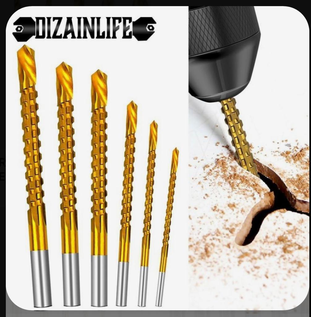 Brocas Para Corte Lateral Por 6 Piezas