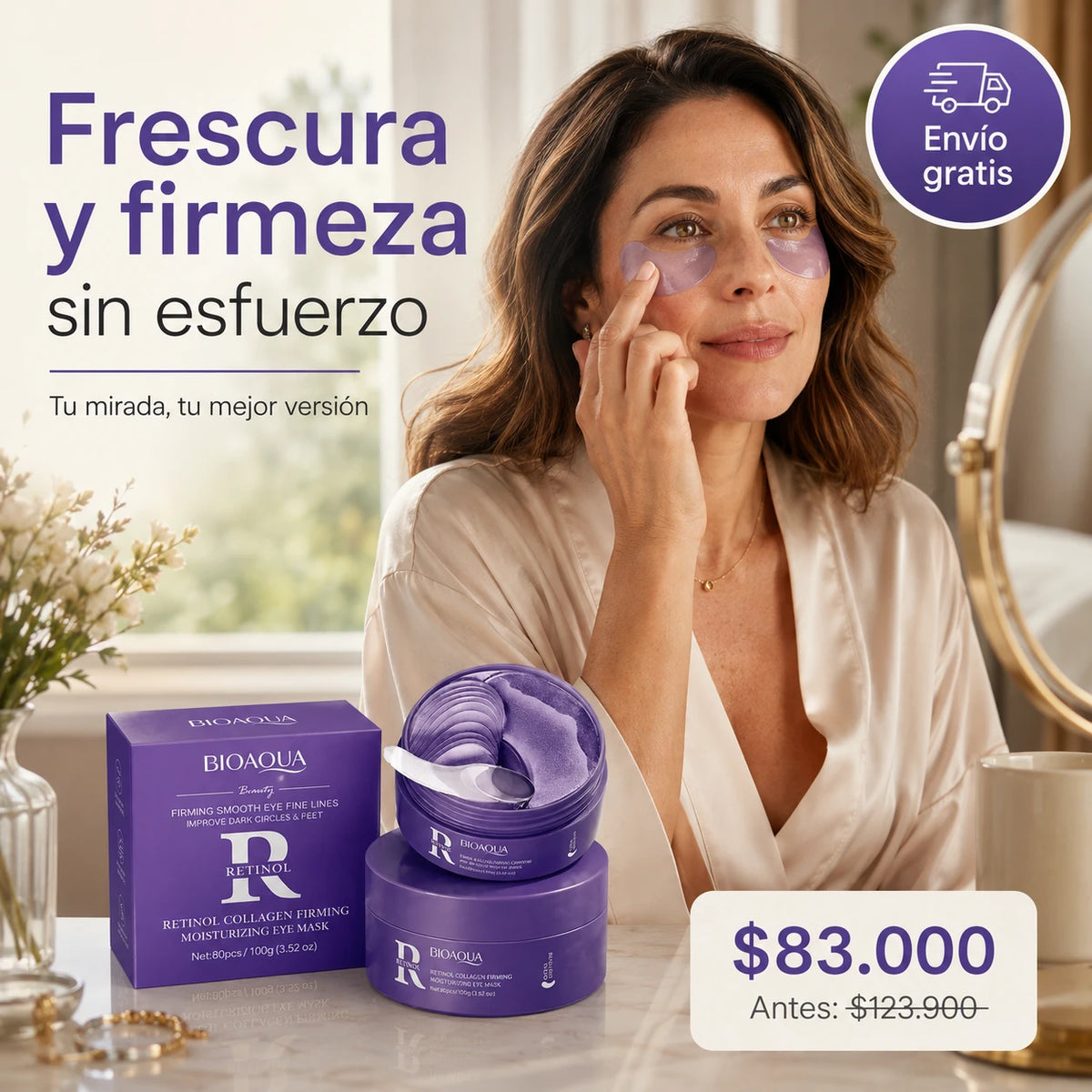 Parches De Colageno Con Retinol